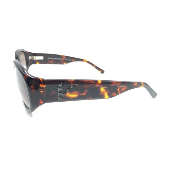 Veer HM Tara Demi Brown Tortoise Oval Sunglasses Gradient Brown Lens 57-15 130 - Picture 7 of 12